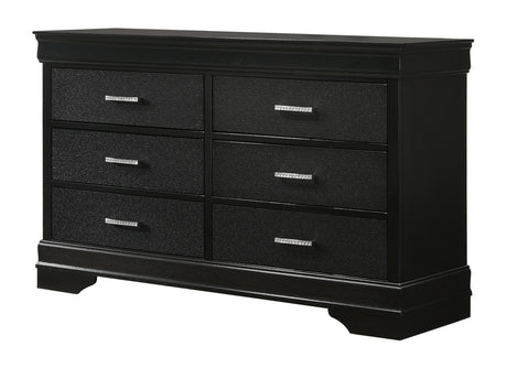 Amalia Black Bedroom Group dresser