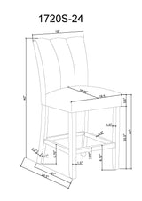 Vega Faux Marble Ct Height Dining