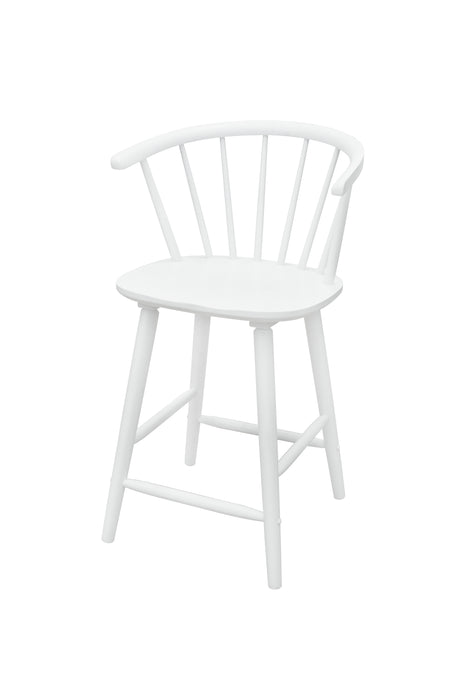 Janna Counter Height Stool-White