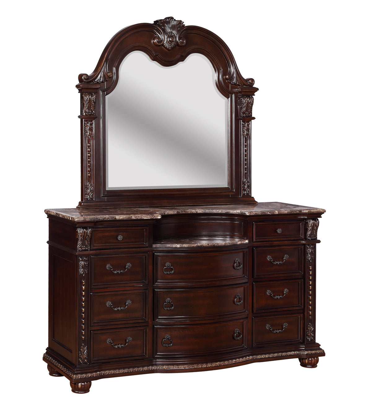 Stanley Bedroom Group dresser and mirror