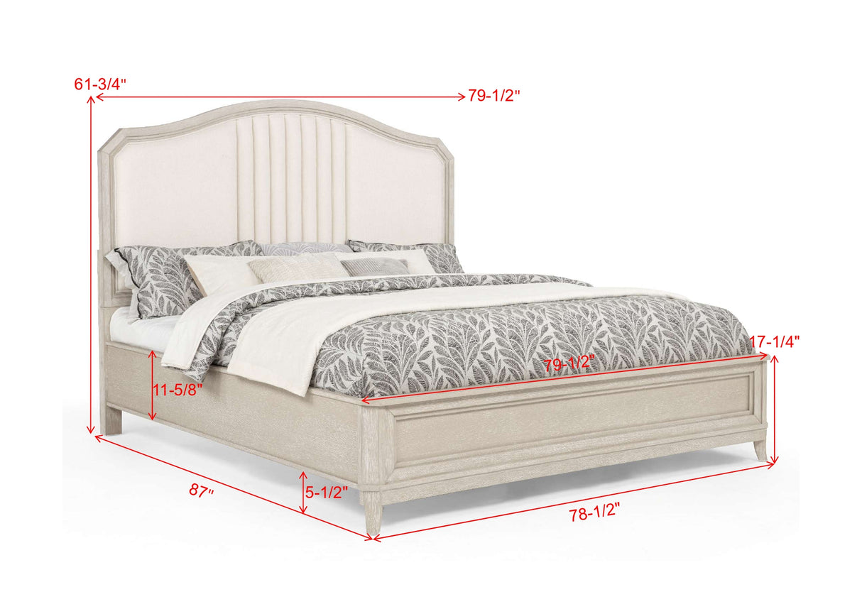Napoli Bedroom Group King bed