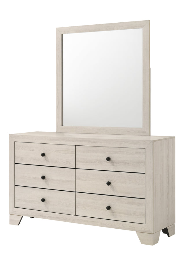 Atticus Mirror - White
