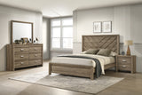 Valor Bedroom Set Light Brown