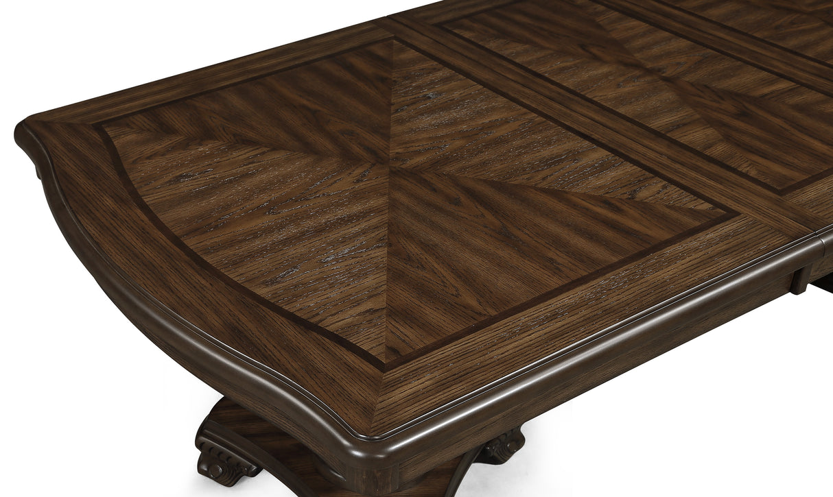 Kiera Dining Table - Brown