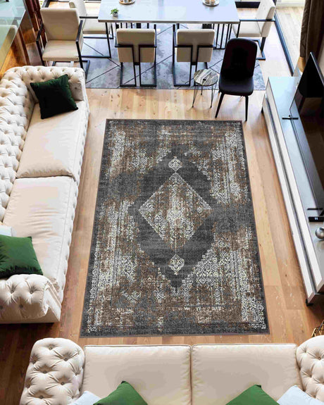 Elegance Area Rug 9902 Grey