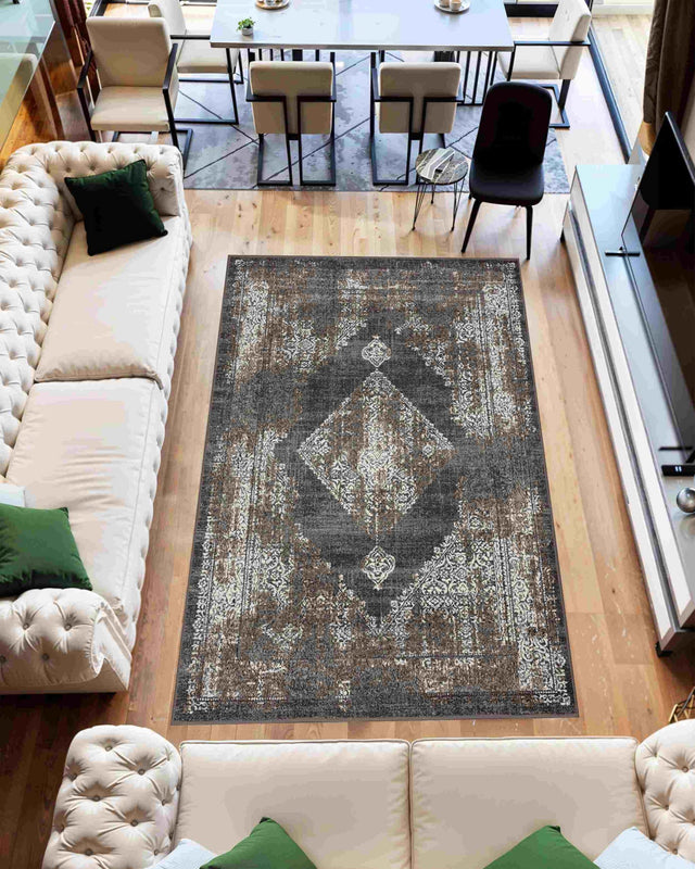 Elegance Area Rug 9902 Grey