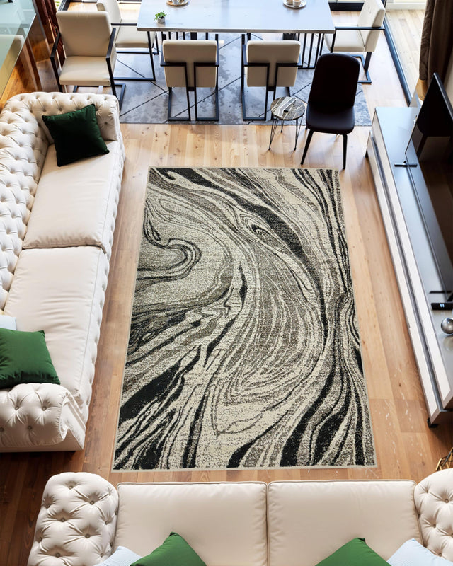 Elegance Area Rug 90930 Grey