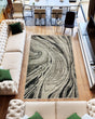 Elegance Area Rug 90930 Grey