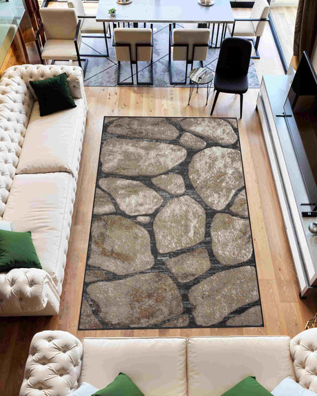 Elegance Area Rug 9909 Grey