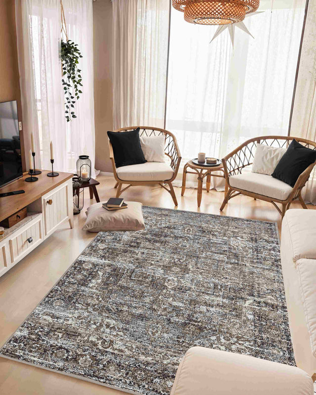 Aurora Area Rug 9912 Grey