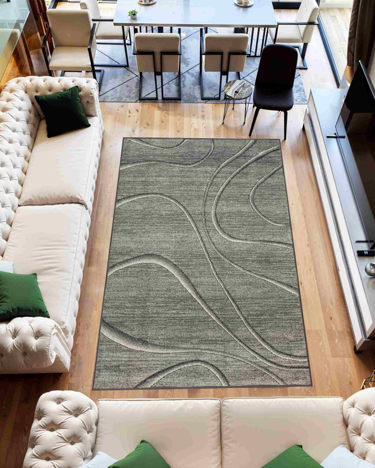 Atlas Area Rug 9952 Grey