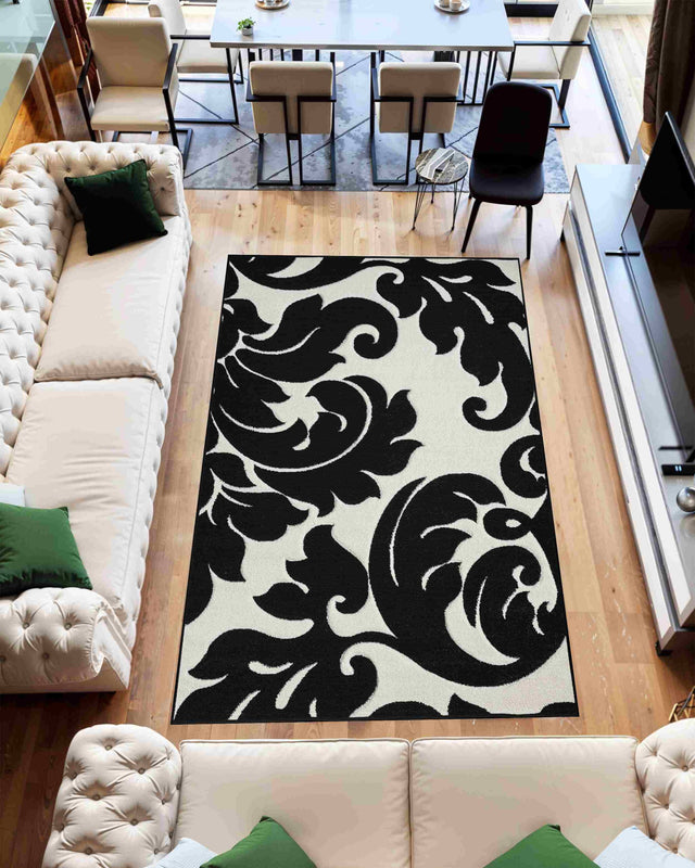 Atlas Area Rug 9954 Black