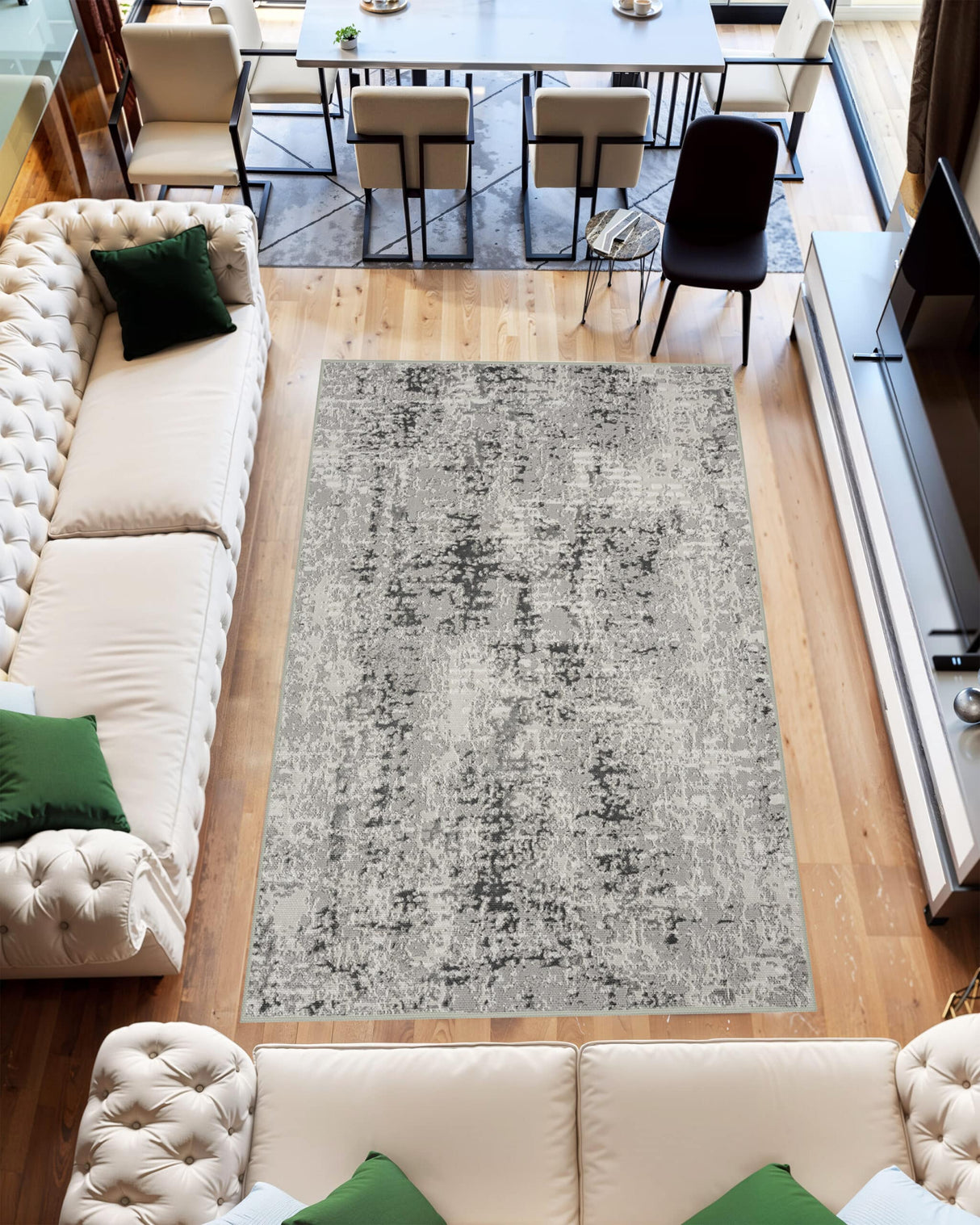 Jericho Area Rug 9958 Grey