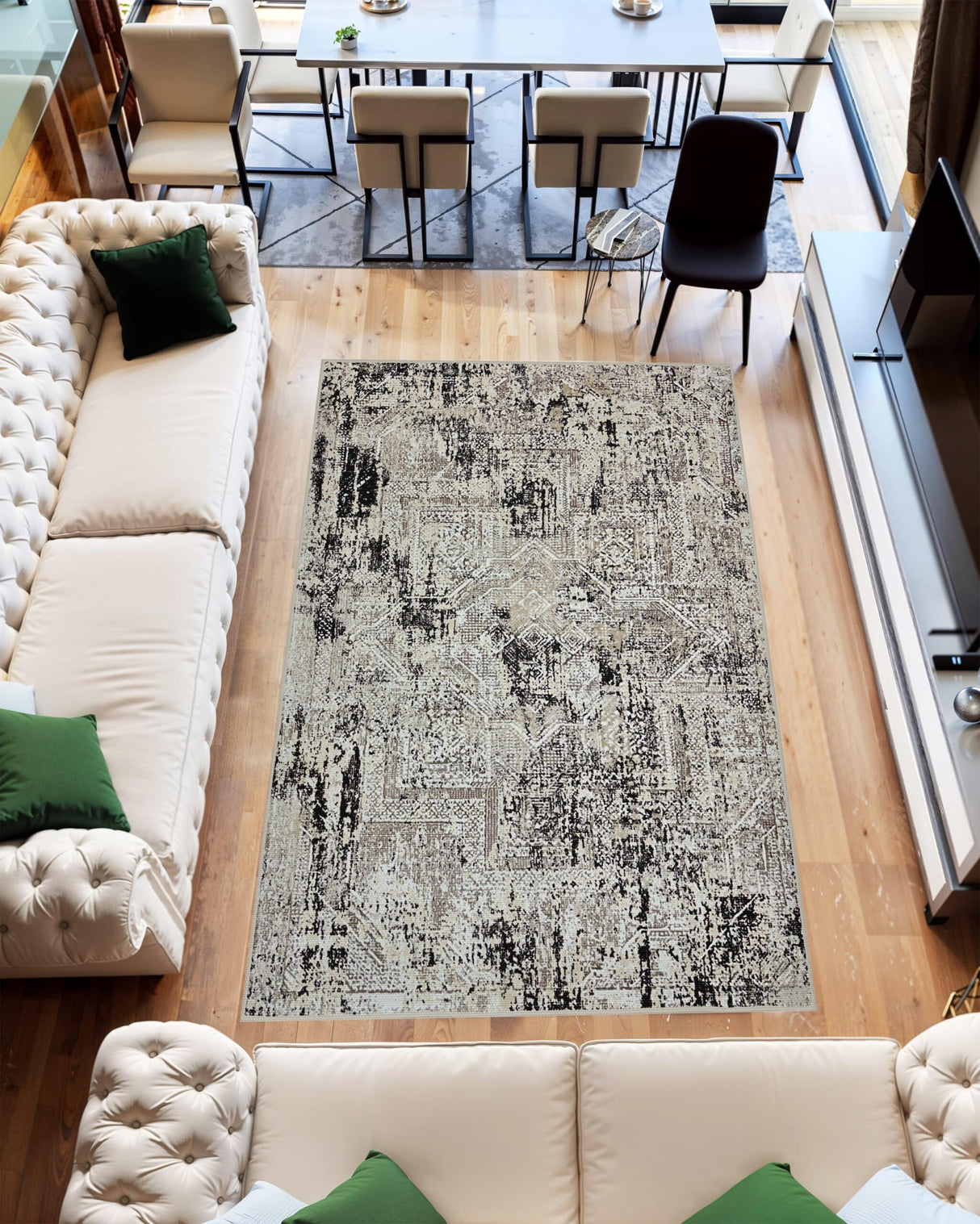 Jericho Area Rug 9960 Beige