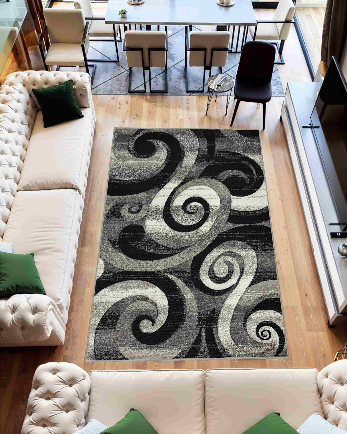 Atlas Area Rug 9960 Grey