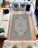 Trabzon Area Rug 99901 Grey