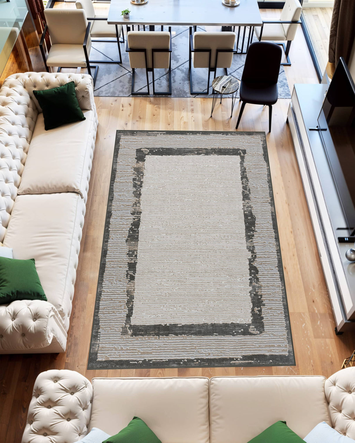 Trabzon Area Rug 99904 Beige