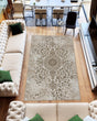Trabzon Area Rug 99906 Beige