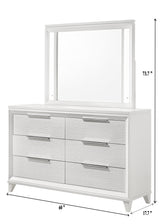 Cressida Mirror - White