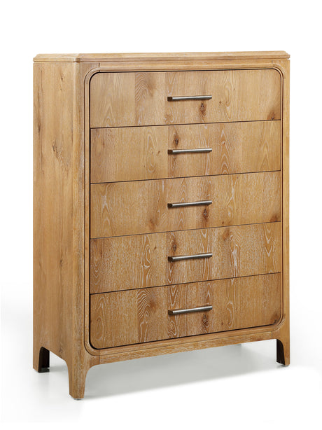 Westcott Bedroom Group-Cerused Natu chest