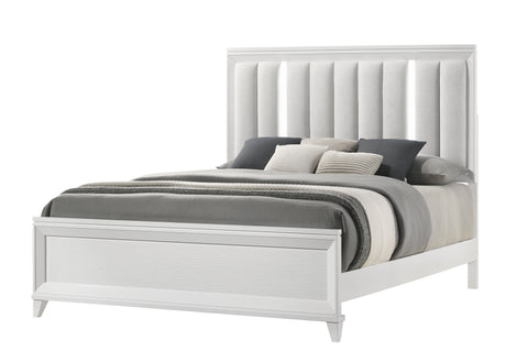 Cressida Bedroom Group White King bed