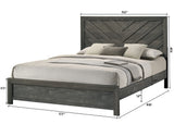 Valor Bedroom Set Grey