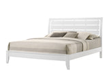Evan White Bedroom Group King bed