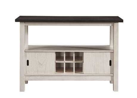 Maribelle 6p with Bench Chalk Warmgrey