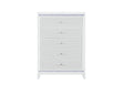 Alina White Chest with LED