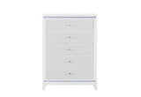 Alina White Chest with LED
