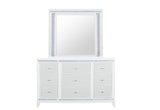 Alina White Mirror with LED