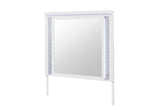 Alina White Mirror with LED