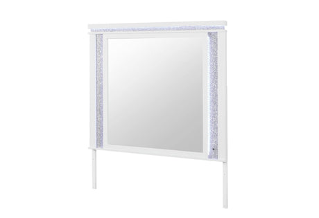 Alina White Mirror with LED