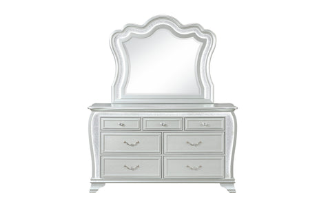 Aria Silver Dresser with LED