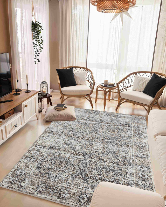 Aurora Area Rug 9913 Grey