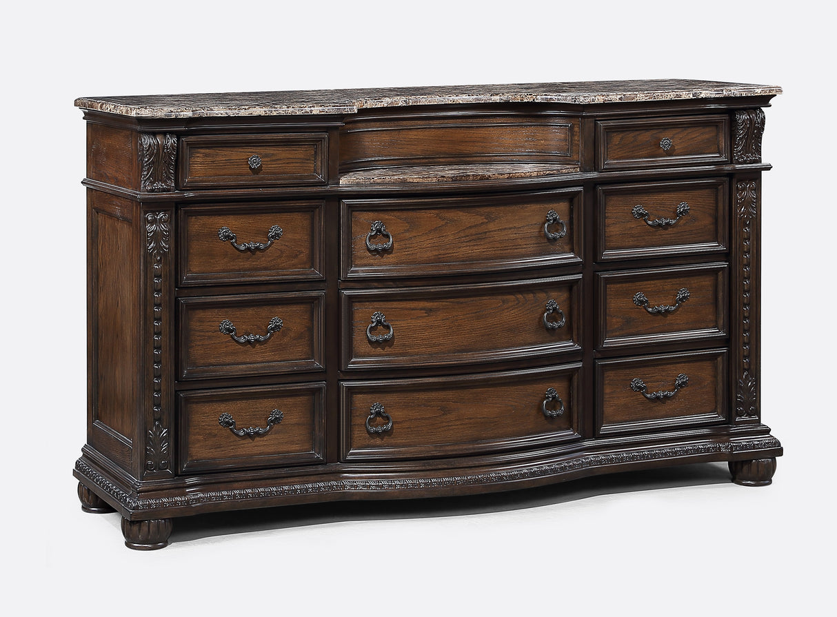 STANLEY DRESSER-COFFEE BROWN