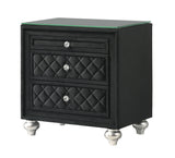 CAMEO NIGHT STAND - BLACK