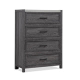 Mara Gray 5-Piece (King Bed, Dresser, Mirror, Nightstand, Chest)