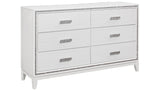 Tala 5-Piece Full Bedroom Set - White