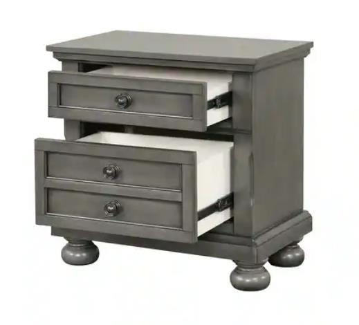 Carson Grey 5-Piece (Queen Bed, Dresser, Mirror, Nightstand, Chest)