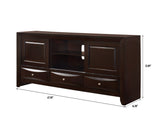 EMILY TV STAND DARK CHERRY