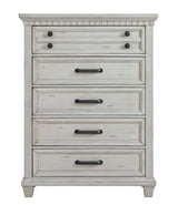 Jaxon Light Grey 5-Piece (Queen Bed, Dresser, Mirror, Nightstand, Chest)