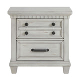 Jaxon Light Grey 4-Piece (Queen Bed, Dresser, Mirror, Nightstand)