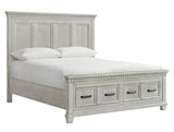 Jaxon Queen Bed - Light Grey