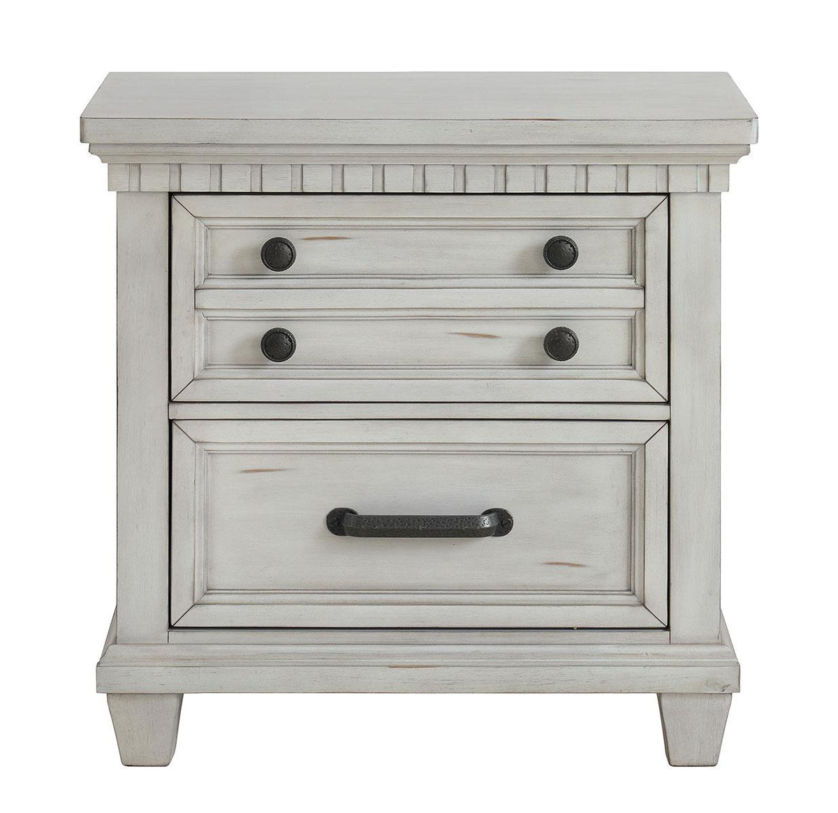 Jaxon Queen Bed - Light Grey