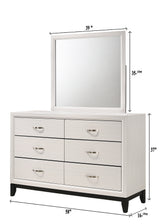 AKERSON DRESSER TOP CHALK