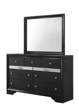 REGATA DRESSER TOP BLACK/SILVER