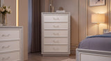 Lolo Queen Bed - Silver