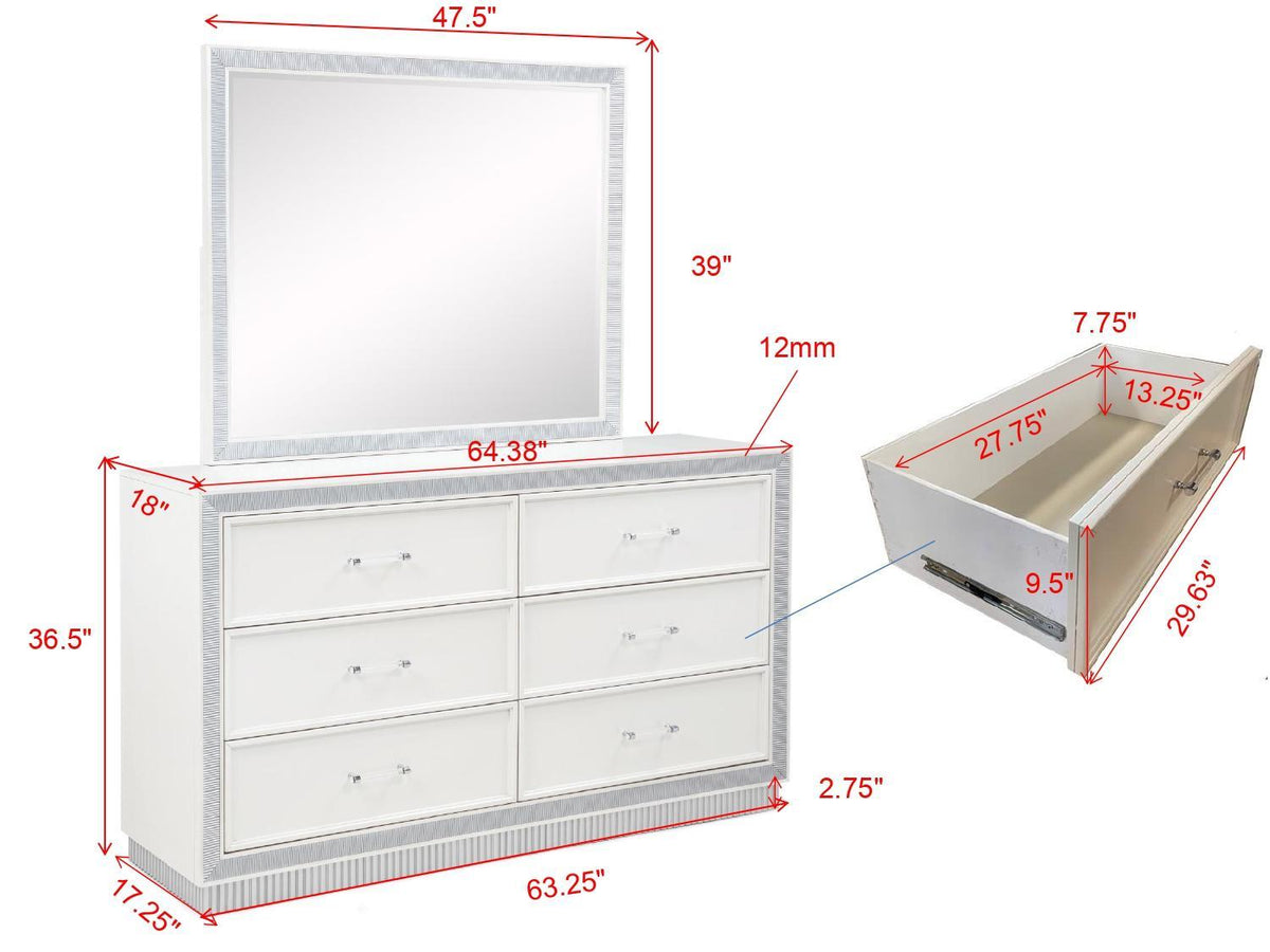 Lolo B467-K 5-Piece - Silver