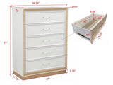 Lolo Queen Bed - Gold
